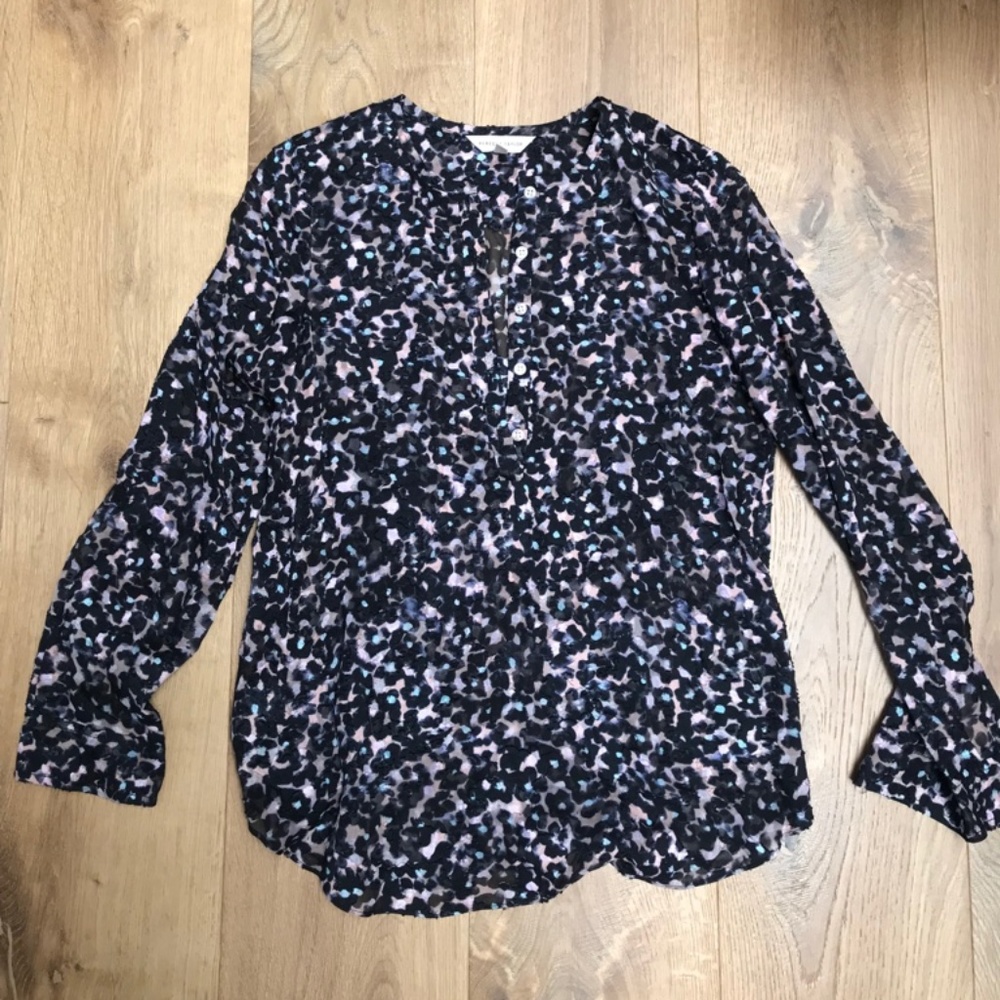 Rebecca Taylor floral blouse